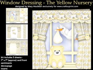 Window Dressing - the Yellow Nursery