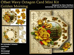 Offset Wavy Octagon Mini Kit - Golden Morning