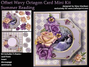 Offset Wavy Octagon Mini Kit - Summer Reading