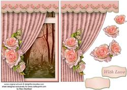 Room with a View - Blush Roses