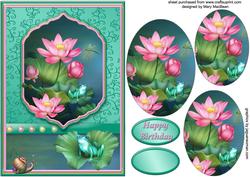 Water Garden Card Front