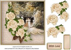 Roses in the Park Card Front