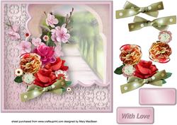 Silk Bouquet Card Front