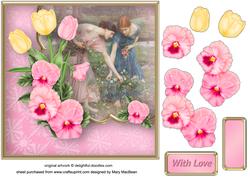 Spring Bouquet Card Front