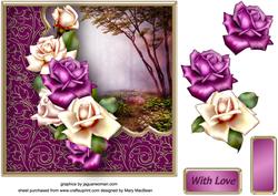 Woodland Roses Card Front