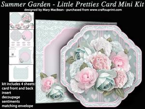Summer Garden - Little Pretties Card Mini Kit