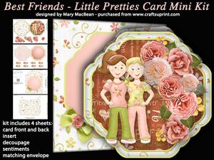 Best Friends - Little Pretties Card Mini Kit