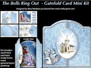The Bells Ring Out - Gatefold Card Mini Kit