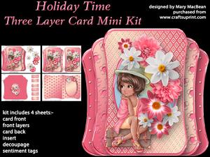 Holiday Time - Three Layer Card Mini Kit