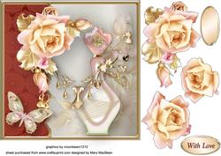 Perfume and Roses Card Front