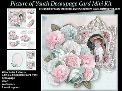Picture of Youth Decoupage Card Front