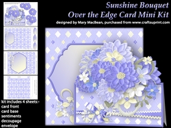 Sunshine Bouquet - Over the Edge Card Mini Kit