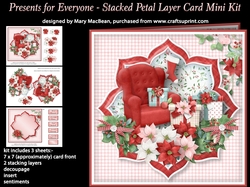 Presents for Everyone - Stacked Petal Layer Card Mini Kit