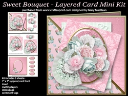 Sweet Bouquet - Layered Card Mini Kit