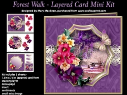 Forest Walk - Layered Card Mini Kit
