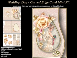 Wedding Day - Curved Edge Card Mini Kit
