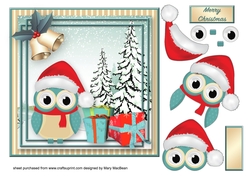 Owls Christmas