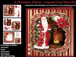 A Christmas Visitor Layered Card Mini Kit
