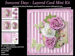 Innocent Days - Layered Card Mini Kit