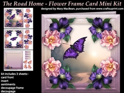 The Road Home - Flower Frame Card Mini Kit