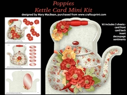 Poppies - Kettle Card Mini Kit