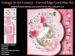Cottage in the Country - Curved Edge Card Mini Kit