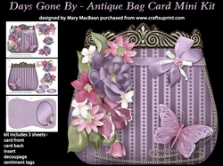 Days Gone By - Antique Bag Card MIni Kit