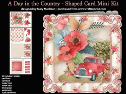 A Day in the Country - Shaped Card Mini Kit