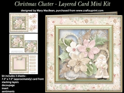 Christmas Cluster - Layered Card Mini Kit