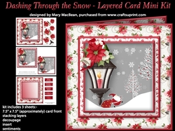 Dashing Through the Snow - Layered Card Mini Kit