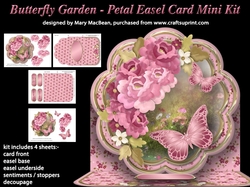 Butterfly Garden - Petal Easel Card Mini Kit