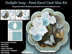 Twilight Song - Petal Easel Card Mini Kit