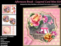 Afternoon Break - Layered Card Mini Kit