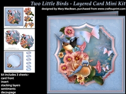 Two Little Birds - Layered Card Mini Kit