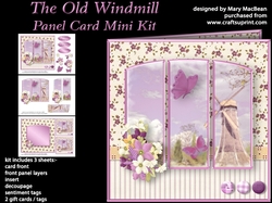 The Old Windmill - Panel Card Mini Kit