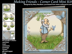 Making Friends - Corner Card Mini Kit
