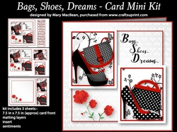 Bags, Shoes, Dreams - Card Mini Kit
