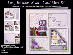 Live, Breathe, Read - Card Mini Kit