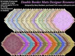 Double Border Mats Design Resource