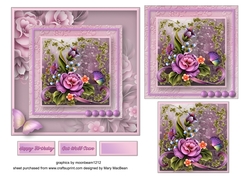 Fantasy Garden Stacked Card Front