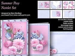 Summer Posy - Notelet Set