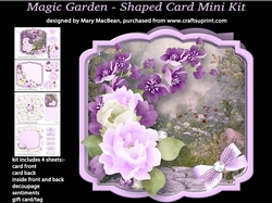 Magic Garden - Shaped Card Mini Kit