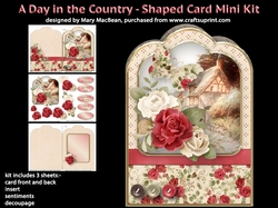 A Day in the Country - Shaped Card Mini Kit
