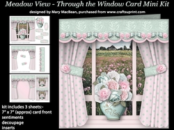 Meadow View - Through the Window Card Mini Kit