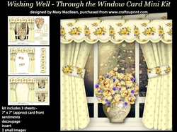 Wishing Well - Through the Window Card Mini Kit