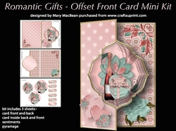 Romantic Gifts - Offset Front Card Mini Kit
