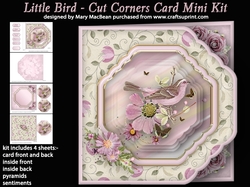 Little Bird - Cut Corners Card Mini Kit