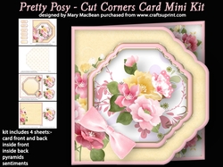 Pretty Posy - Cut Corners Card Mini Kit