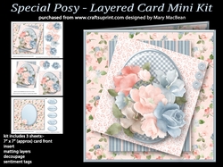 Special Posy - Layered Card Mini Kit