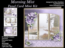 Morning Mist - Panel Card Mini Kit